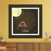 Libra September 24 to October 23 Leinwand Canvas Afdruk (Insitu (Woonkamer))