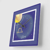 Libra September 24 to October 23 Uhr Vierkante Klok (Hoek)