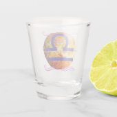 Libra Shot Glas (Achterkant)