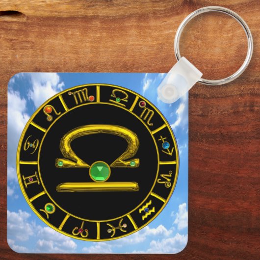 LIBRA SLEUTELHANGER (Achterkant)