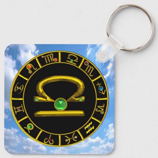 LIBRA SLEUTELHANGER (Achterkant)