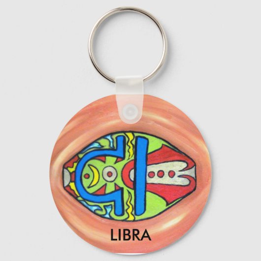LIBRA SLEUTELHANGER (Voorkant)