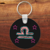 LIBRA Stars Sleutelhanger (Voorkant)