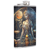 Libra sterrenbeeld heupfles (Rechts)