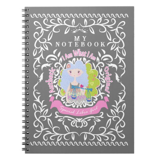Libra Sterrenbeeld. Notitieboek (Voorkant)
