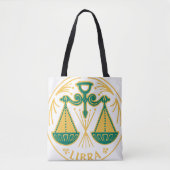 Libra Sterrenbeeld op een Tote Bag (Voorkant)