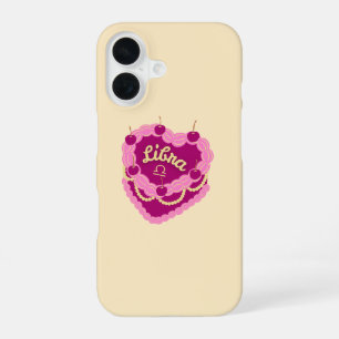 Libra Sterrenbeeld Pastelkleurige Hart Verjaardags iPhone 16 Hoesje