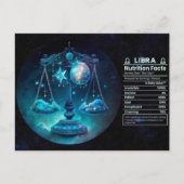 Libra Sterrenbeeld Verjaardagsansichtkaart Briefkaart (Voorkant)