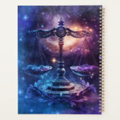 Libra Sterrenbeeld Watercolorontwerp Planner (Achterkant)