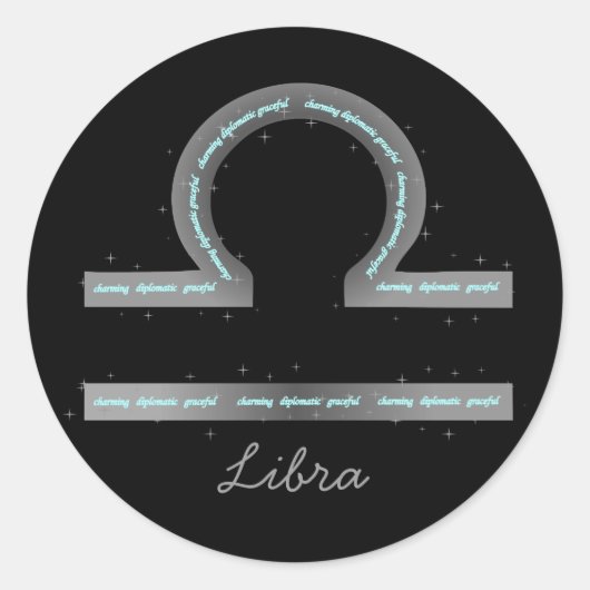 Libra Sticker (Voorkant)