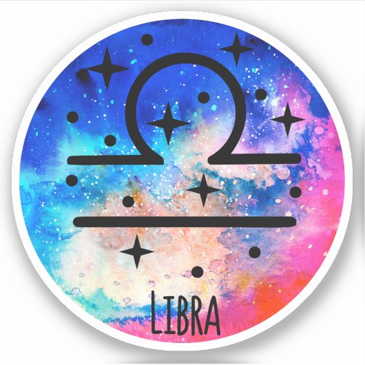 Libra Sticker (Voorkant)