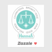 Libra Sticker (Vel)