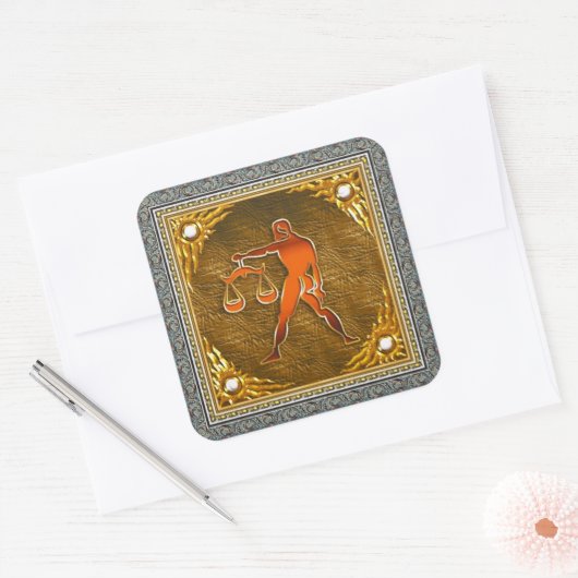 Libra Sticker (Envelop)