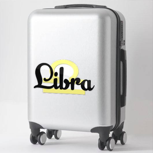 Libra Sticker (Koffer)