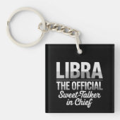 Libra Sweet-Talker Acrylic Keychain (voorkant)