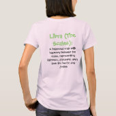 Libra T-Shirt (Achterkant)