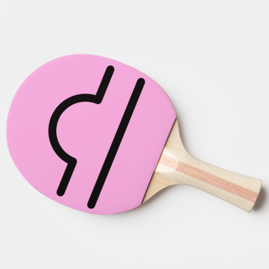 Libra Tafeltennisbatje (Zijkant)