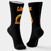Libra teken sokken (Gebogen)