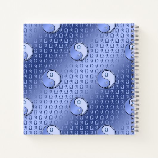 Libra the Scales Notitieboek (Achterkant)