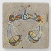 Libra Venice Stenen Onderzetter (Voorkant)