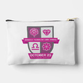 Libra Verjaardag Crest™ voor 1-23 oktober Etui (Achterkant)