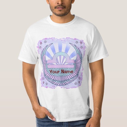 Libra verjaardag T-shirts (Voorkant)