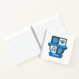 Libra Verjaardagswapen™ voor 23-30 september Notitieboek