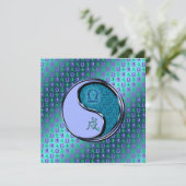 Libra & Water Dog Kaart (Staand voorkant)