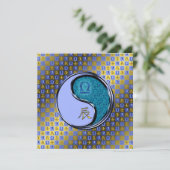 Libra & Water Dragon Kaart (Staand voorkant)