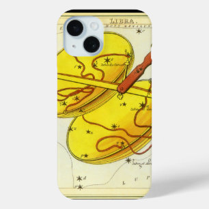 Libra Weegschaal Antieke Constellatie Urania's Spi iPhone 15 Case
