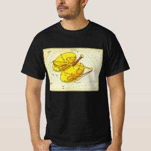 Libra Weegschaal Antieke Constellatie Urania's Spi T-shirt
