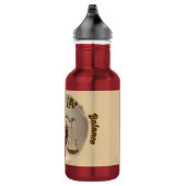 Libra Women – Elegant Zodiac Balance Design Waterfles (Rechts)