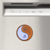 Libra & Wood Ox Magneet (Insitu (Vaatwasser))