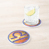 Libra Zandsteen Onderzetter (Zijkant)