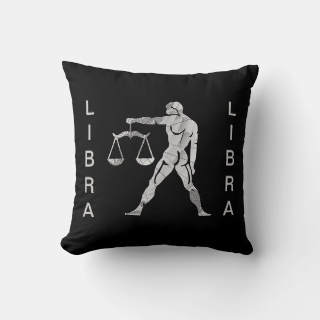 Libra Zodiac American Mojo Pillow Kussen (Voorkant)