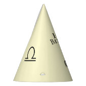 Libra Zodiac Birthday Feesthoedjes (Links)