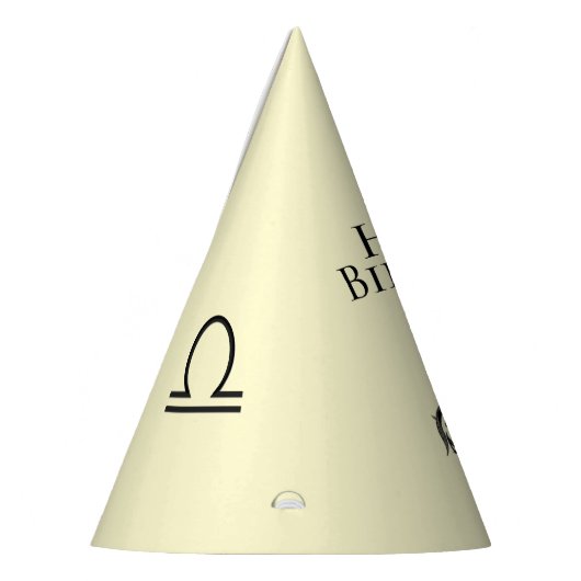 Libra Zodiac Birthday Feesthoedjes (Links)