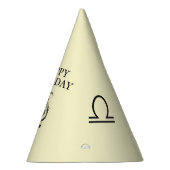 Libra Zodiac Birthday Feesthoedjes (Rechts)