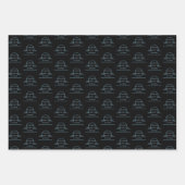 Libra Zodiac Birthday Inpakpapier Vel (Voorkant 3)