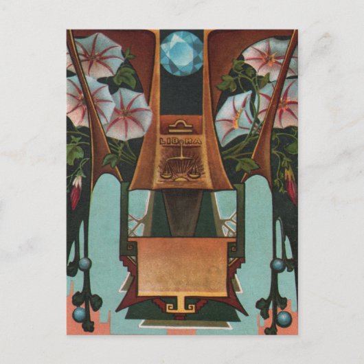 Libra - Zodiac Briefkaart (Voorkant)