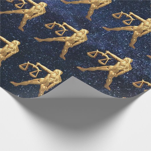 Libra Zodiac Cadeaupapier (Hoek)