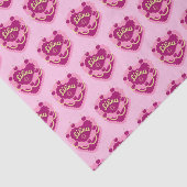 Libra Zodiac Coquette Hart Verjaardagstaart Tissuepapier (Detail)