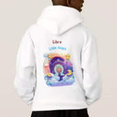 Libra Zodiac Kids Hoodie | Little Angel Pullover  (Achterkant)