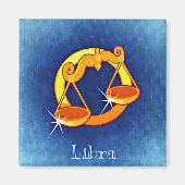 libra zodiac magnet (Voorkant)