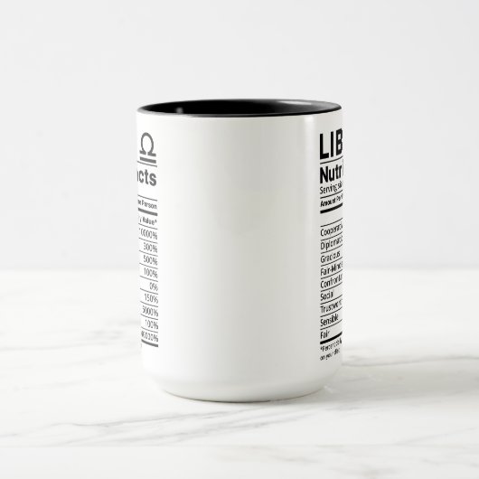 Libra Zodiac Mok (Midden)
