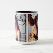 Libra Zodiac Musician Harp Mok (Midden)