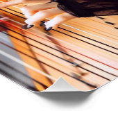 Libra Zodiac Musician Harp Perfect Poster (Hoek)