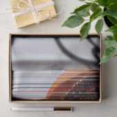 Libra Zodiac Muzikant Harp Decoupage Tissuepapier (Geschenk)