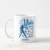 Libra Zodiac Personalized Traits Horoscope Koffiemok (Links)