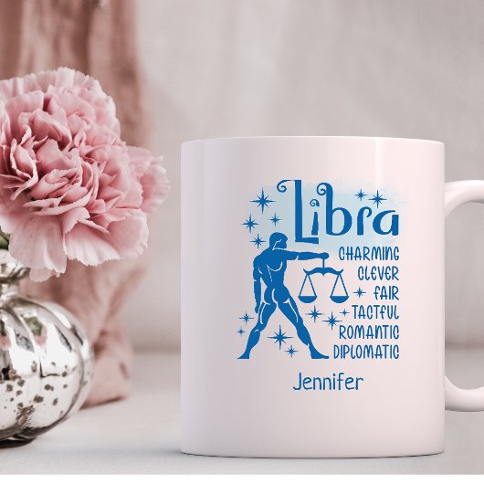 Libra Zodiac Personalized Traits Horoscope Koffiemok